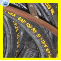 A matéria têxtil de trança de aço de alta elasticidade da trança do fio da qualidade um cobriu a mangueira R5